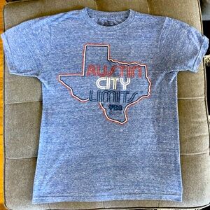 Palmer Cash Austin City Limits PBS shirt, Men’s Medium